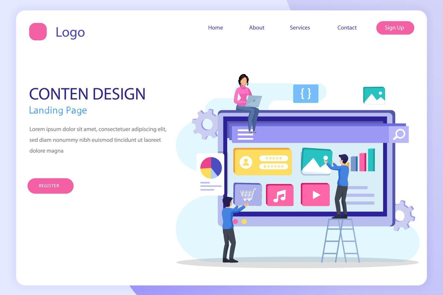 Landing Page